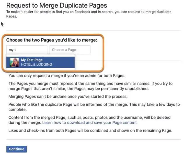 Should you merge Facebook pages