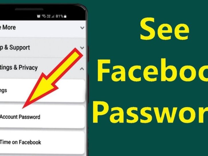 What does a Facebook password look like?