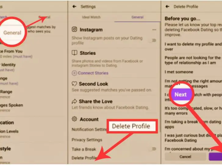 Why is gender not visible on Facebook Dating?