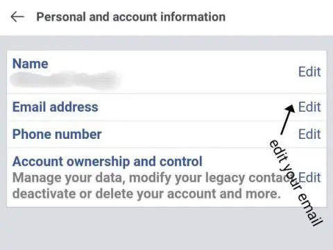 What happens to my Facebook account if my email is deleted?