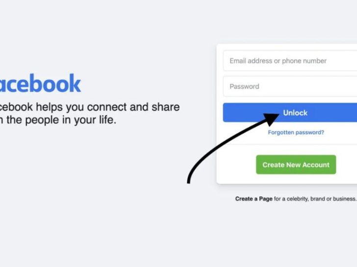 Does Facebook unlock automatically?