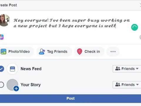 Why has Facebook font changed?