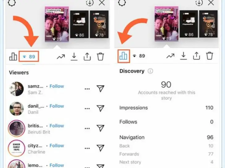 Can you see how many times someone viewed your story?