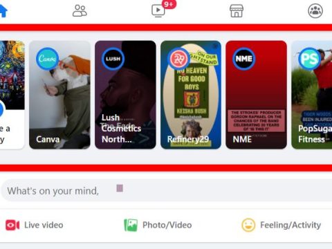 How do you make a video on Facebook stories?