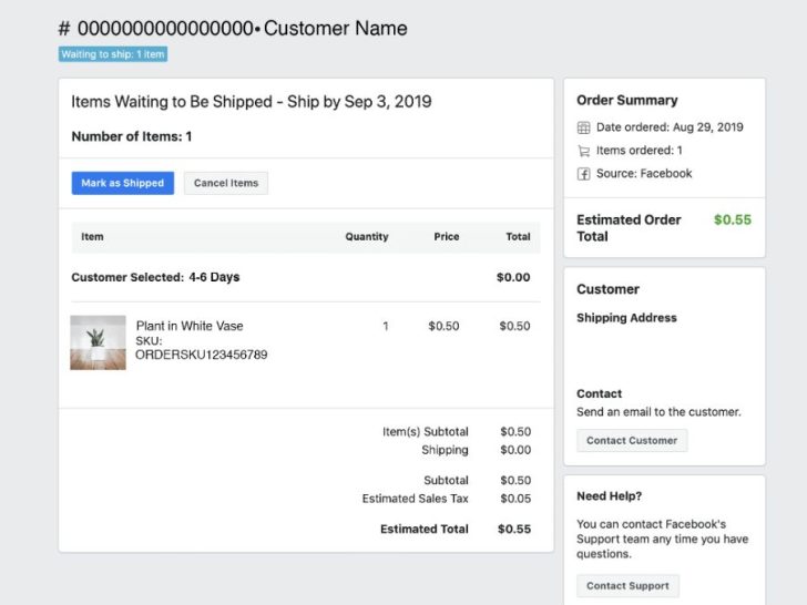 Why do I have a Facebook commerce account?