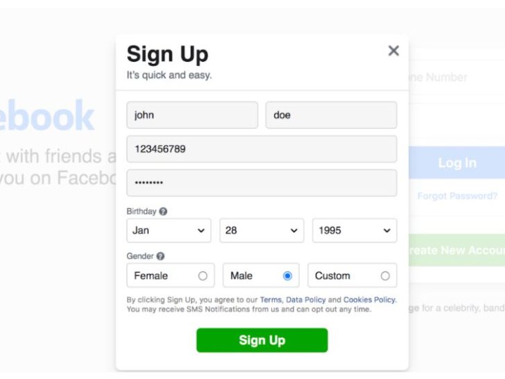 How do I make my Facebook account eligible for the Marketplace?