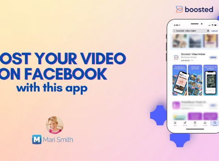 Can videos be boosted on Facebook