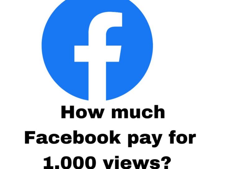 How much Facebook pay for 1,000 views?