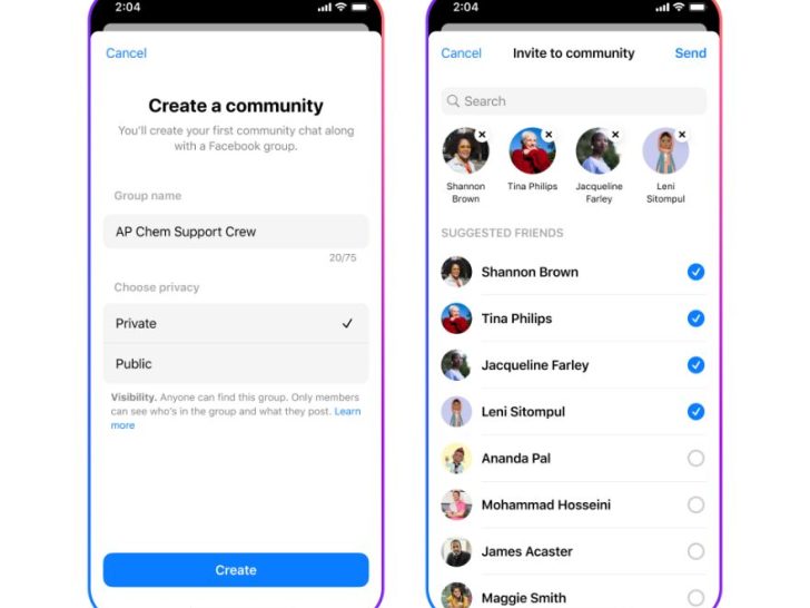 Can a Facebook page join a group chat in Messenger?