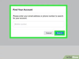 How can I recover my Facebook account with my phone number?