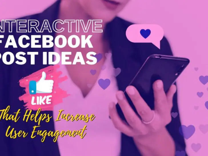 What is an interactive Facebook post?