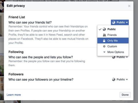 Why do some Facebook friends only show mutual friends?