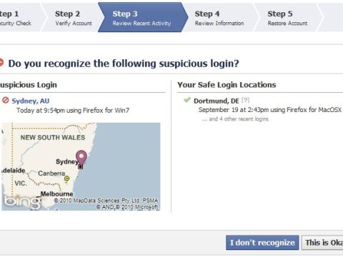 Why does Facebook say I am logged in from a different location?