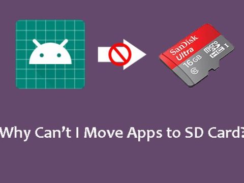 Why can’t I move Facebook app to SD card?