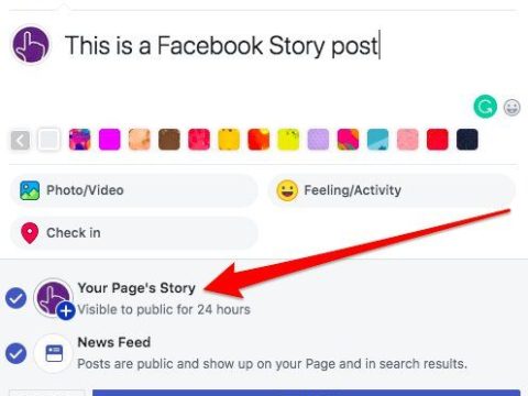 Can you turn a story into a post on Facebook?