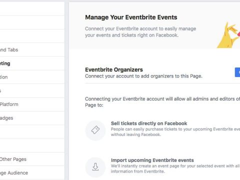 Can you sell tickets through a Facebook event?