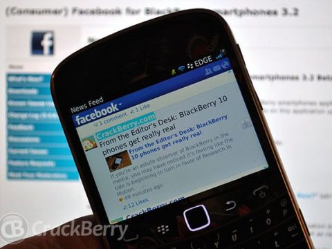 Can you get Facebook on BlackBerry?