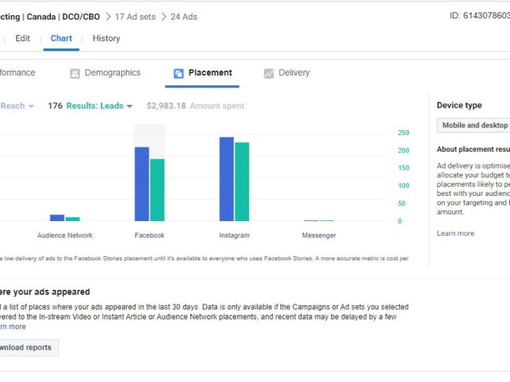 How do I pull a report from Facebook Business Manager?