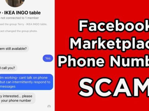 Is it safe to give someone on Facebook Marketplace your phone number?