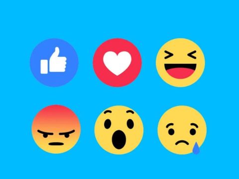 What is Facebook like button emoji reactions?