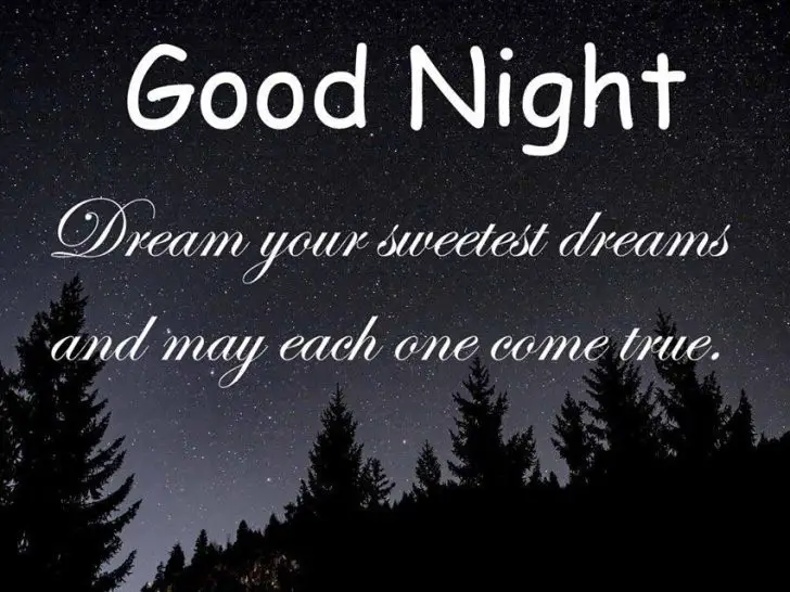 What is the best good night message?