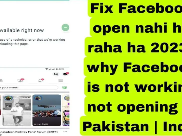 Why Facebook doesn t work in Pakistan?