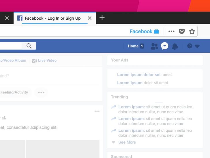 How do I add Facebook to Firefox?