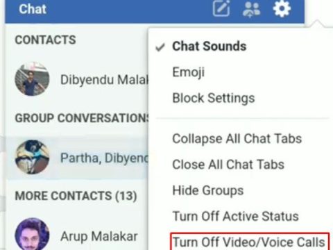 How do I block video calls?