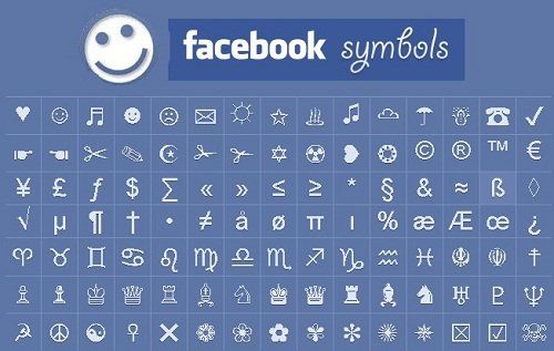 What symbols are allowed in Facebook names