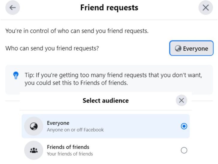 Why can’t I add or follow someone on Facebook?