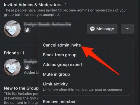 Why can’t I remove an admin from my Facebook group?