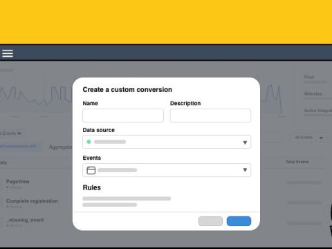 Can you optimize for custom events in Facebook?