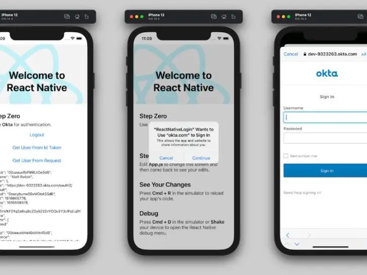 How to do login authentication in React Native?