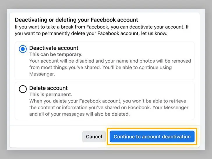 Why is Facebook deleting accounts?