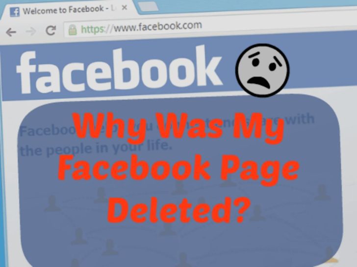 Why did Facebook delete my page?