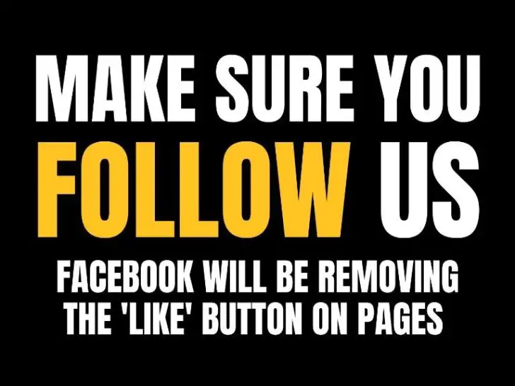 Is Facebook removing the like button?