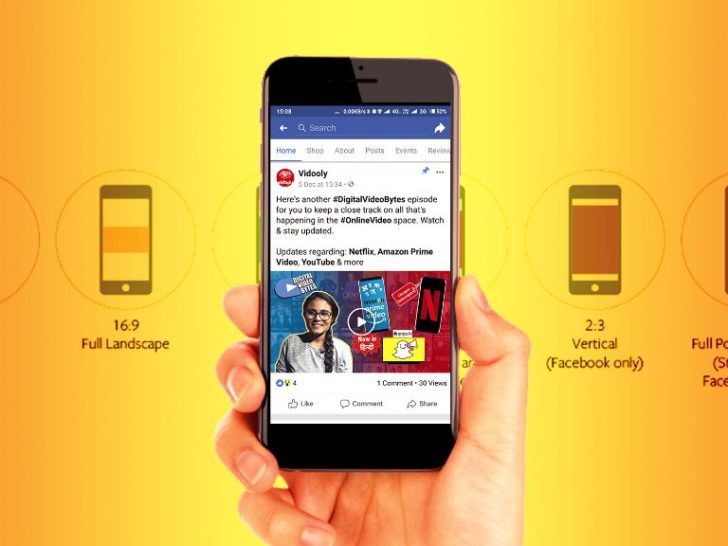 Does vertical video work on Facebook?