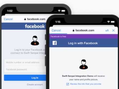 How do I integrate Facebook login on iOS?