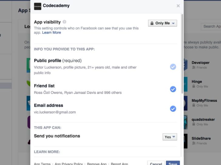 Can you tell if a Facebook account is private?