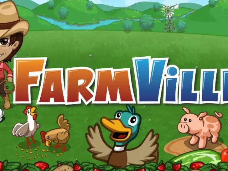 What was the old Facebook game with the farm?