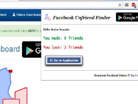 What is the unfriend extension for Chrome?