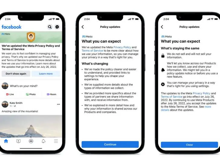 What is the new Meta Privacy Policy?