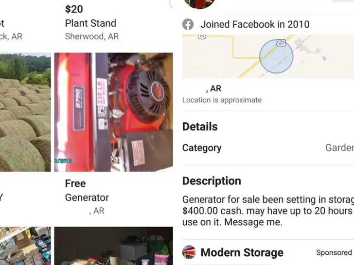 What should you not do when selling on Facebook Marketplace