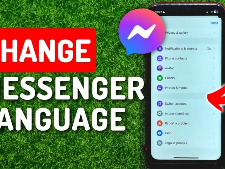 Why are my messenger notifications in a different language?