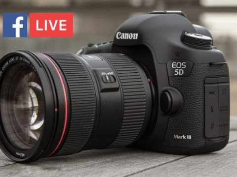 Which camera to use for Facebook live?