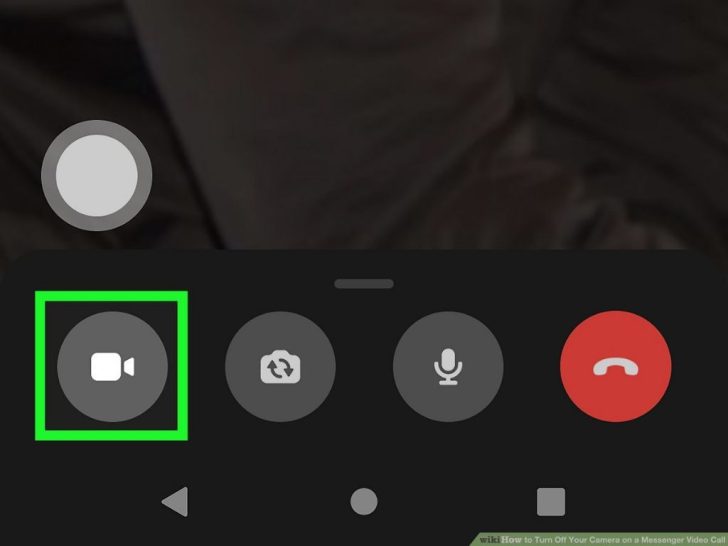 How do you use green screen on Messenger video call?