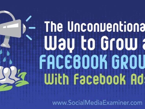 Can you do Facebook ads for groups?