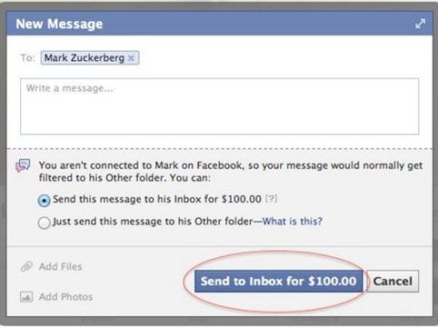 Can you receive messages on Facebook without being friends?