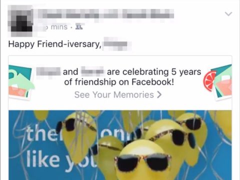 Does Facebook still show friend anniversary?