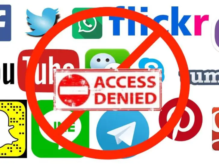 Which social media is banned in India?